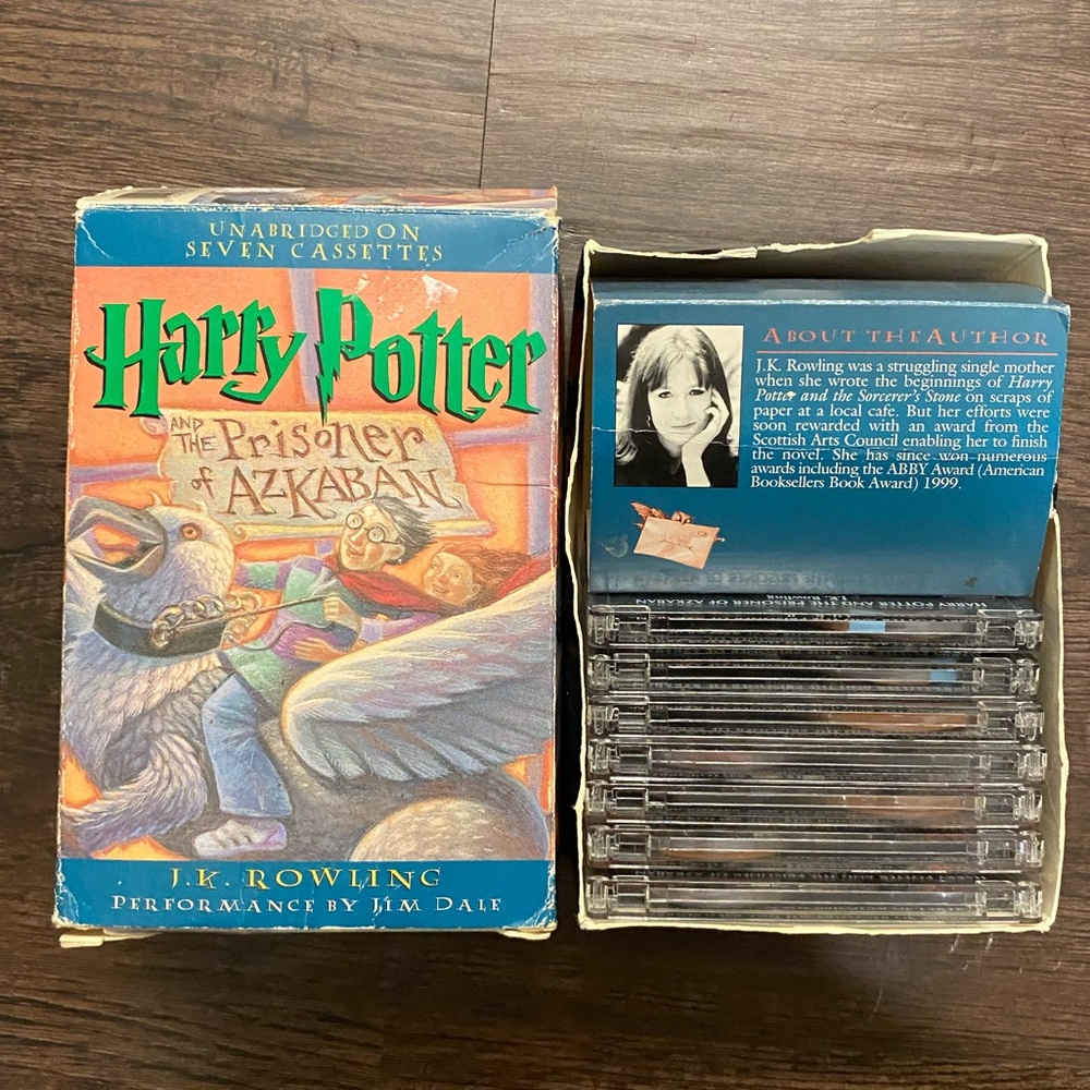 “Harry Potter and the Prisoner of Azkaban” book on tape
